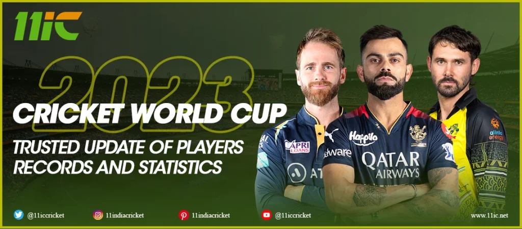 Your reliable source for the latest player milestones and comprehensive statistics from the 2023 Cricket World Cup
