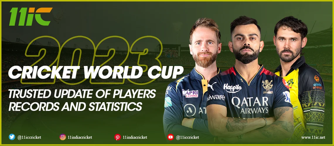 Get reliable data and deep dives into player records and performance statistics for the 2023 World Cup.