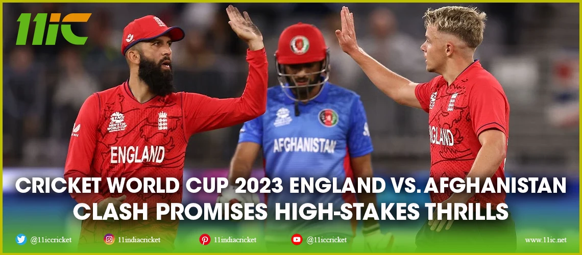 England vs. Afghanistan, 2023 Cricket World Cup