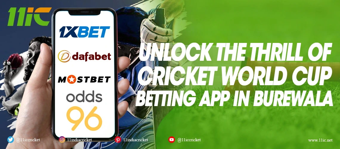 World Cup cricket betting apps available in Burewala