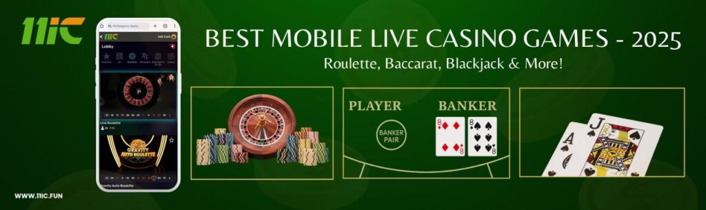 Best Live Casino Games on Mobile in 2025